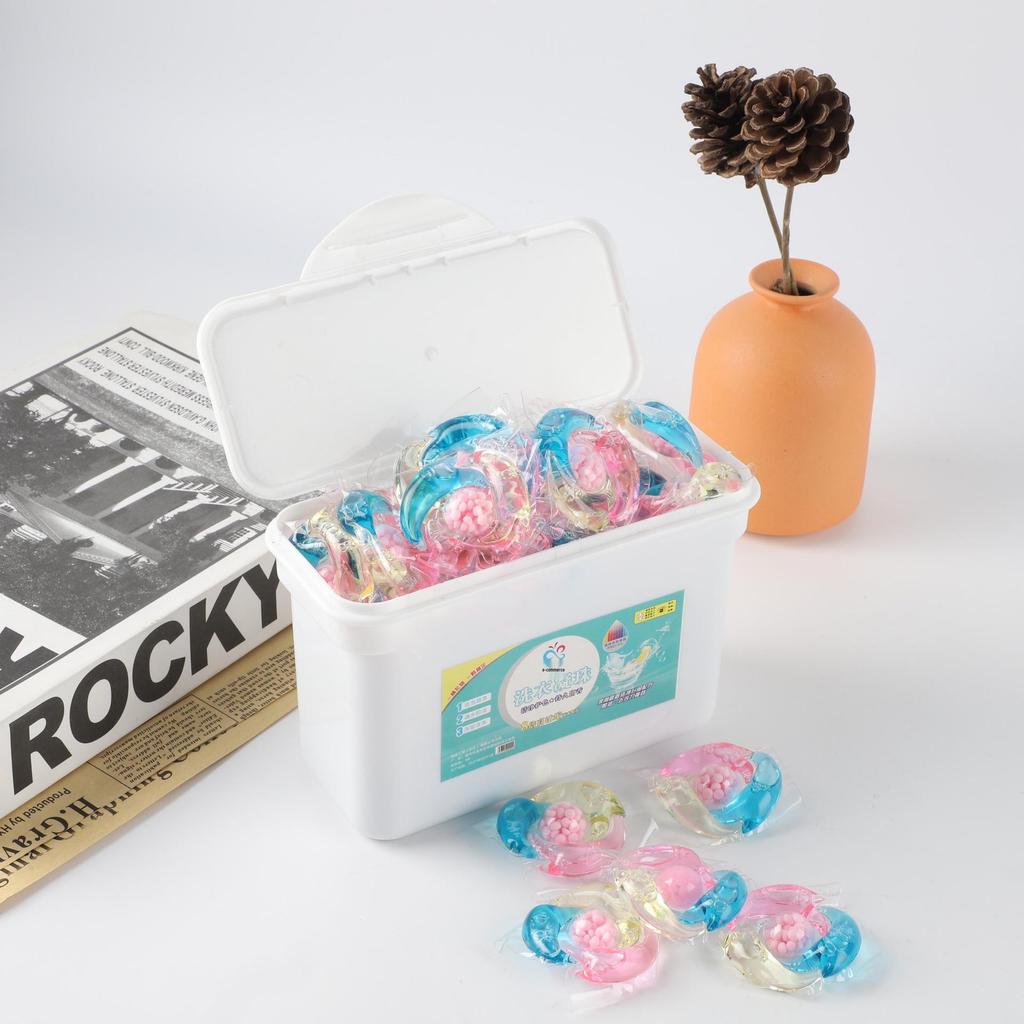 Antibacterial 5-in-1 Scented Laundry Pods with Fragrance Booster & Free Shipping