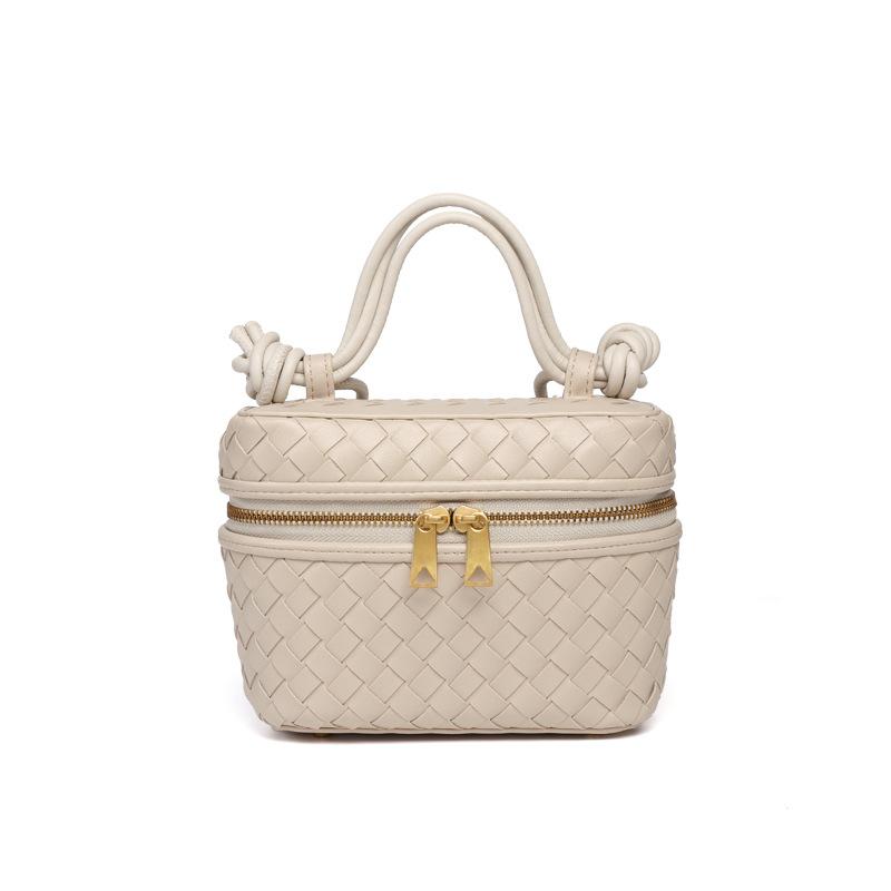 

Легкая роскошь нишевый дизайн однотонная сумка-коробка высокое чувство универсальная портативная косметичка модная повседневная на плечо сумка-мессенджер