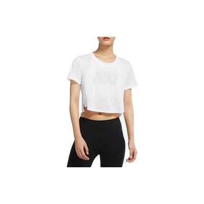 Solid Color Letter Quick-Dry Breathable Short Sleeve T-Shirt Women Tops White DD5020-100