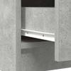 Sideboard with Drawers Concrete Grey 71 x 35 x 84 cm Engineered Wood
