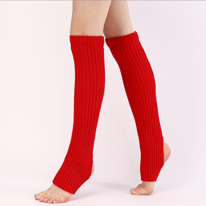 Sports Protection Adult Adult Children Knitted Warm Leg Protection Ballet Foot Stomping Stocking Yoga Dance Foot Cover