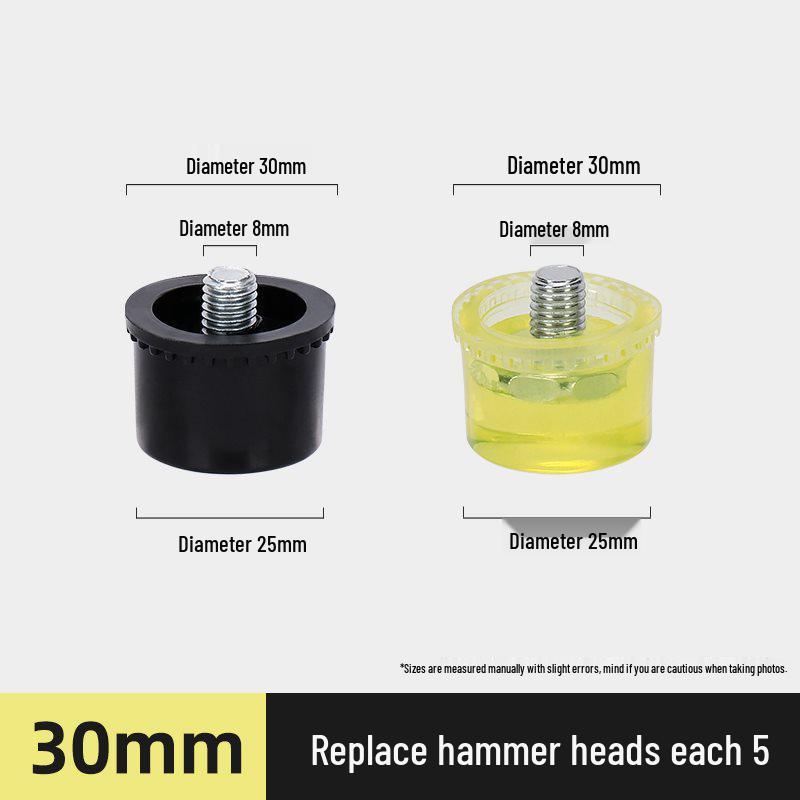 Compact Rubber Installation Hammer for Floor Tiles and Tapping