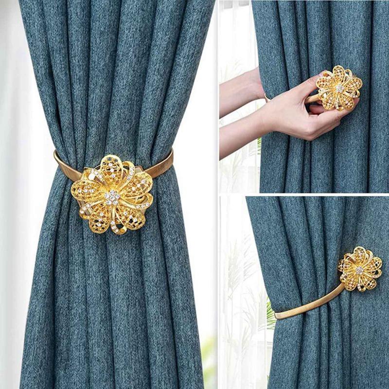 2pcs Magnetic Curtain Buckle Curtain Tieback