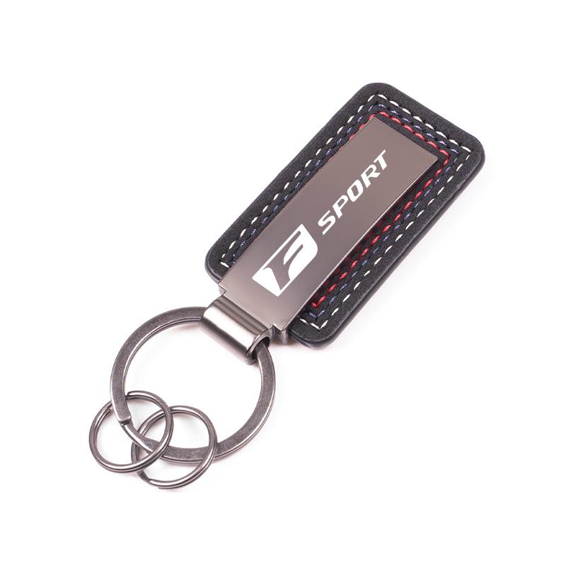 Lexus Logo Zinc Alloy Key Chain Car Personalized Keychain For Lexus FSPORT LBX NX RX 350h 450h ES UX 300e GS GX IS LS LX CT LC