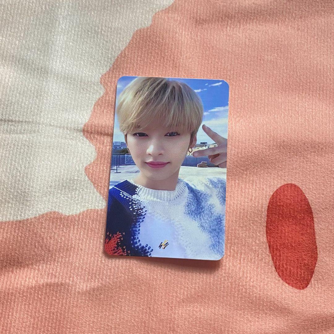 

[USED] straykids Sanoku YELLOW Reno SKIZ WOOD pre-recorded trading card