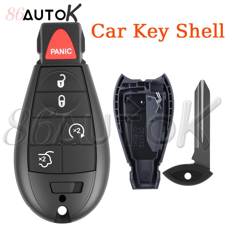 M3N5Wy783X Car Remote Key Fob For Jeep Grand Cherokee For Dodge Journey Caliber For Chrysler 300C Voyager 2008-2010 Key Shell