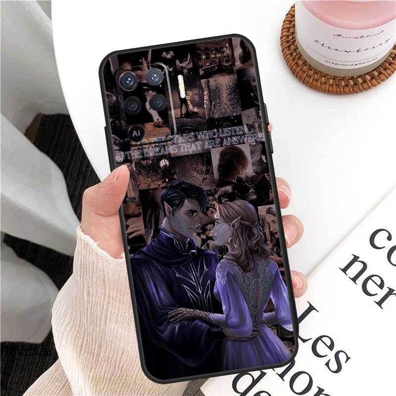 

A Court of Mist Fury Sarah J Maas Case For Oppo A38 A80 A60 A40 A78 A18 A98 A58 A96 A76 A16 A94 A74 A54 A15 A17 A57 A77 A5 Pro OPPO A74 4G