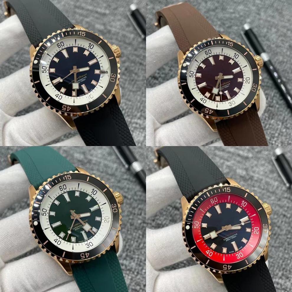 Bainilai BNL Super Ocean Ceramic Bezel Quartz Men's Watch with Calendar