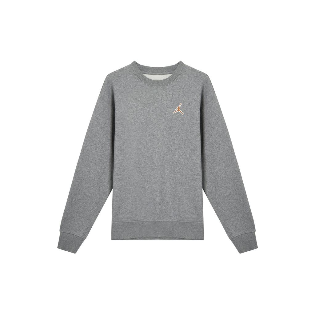 Jordan Sweatshirts Men's Carbon Gray Crew Neck Moderate Regular FD0594-091