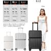 [lanbao] aluminum frame suitcase Multifunctional front open carry case With stopper Carry-on carry bag mobile stand With USB port with cup holder