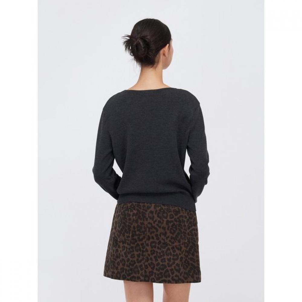 Cc Collect Slit Knit Pullover  C254ksk701 