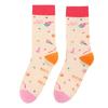 1 Pair Funny Socks Novelty Pattern Cotton Socks Colourful Casual Socks Gifts Men Women High Ankle Socks Bicycles Socks