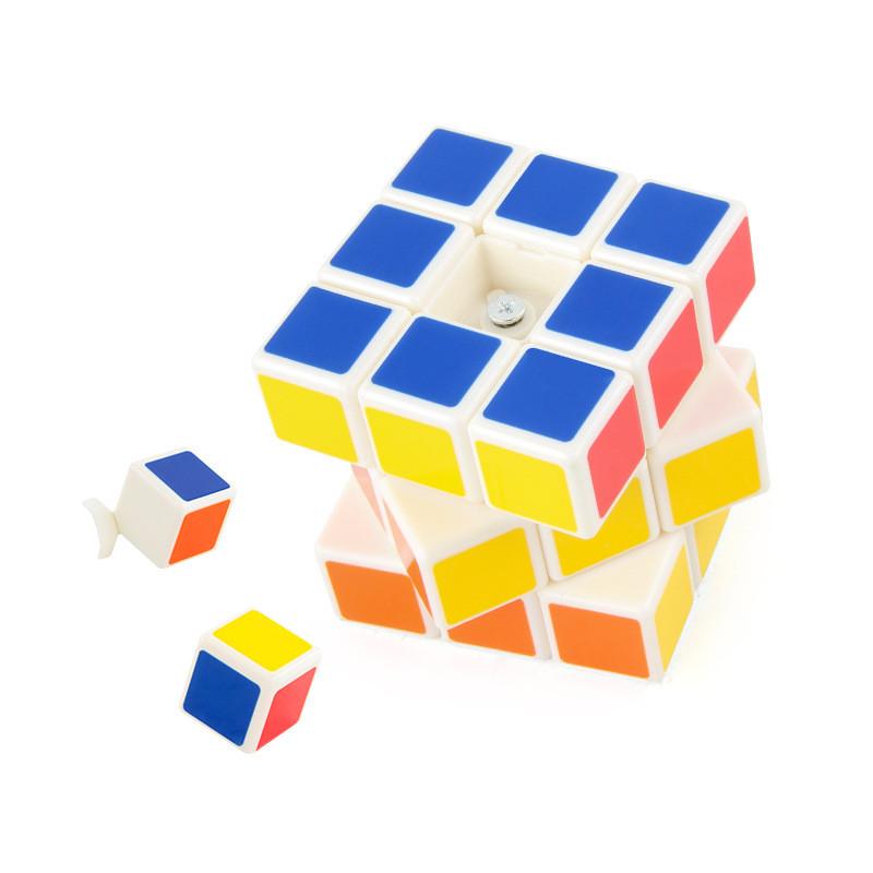 P168-4 Leicht zu drehender pädagogischer 3x3 Zauberwürfel Spielzeug für Kinder 5,7 cm Leichtes ABS Design