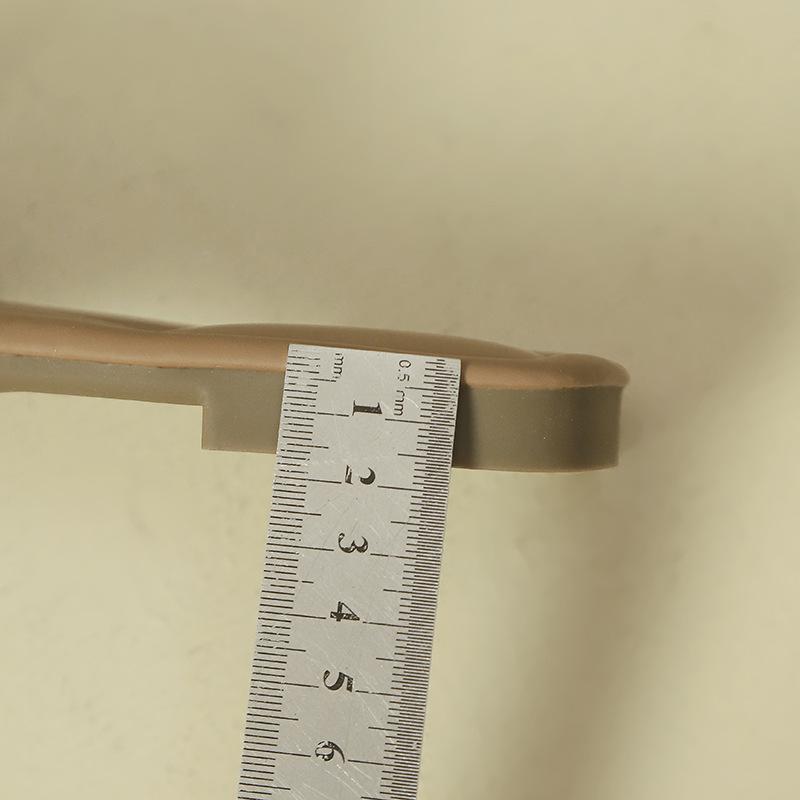 French square-toed thick-heeled cool slippers for women's outer wear 2025 summer new fashion woven one-word beach slippers