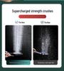 High-Pressure Rainfall Handheld Shower Head Set for Home Bathing