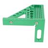 3D Multi Angle Measuring Ruler Green Metric Scale Multifunctional Woodworking Square with