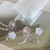 Cute Jellyfish Star Charm Phone Chain for Women Girls Handmade Beaded Keychain