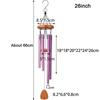 Aluminum Aluminum Wind Chimes 26/32/37 Inch Wind Bell New Metal Tubes Windchime  Garden