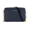 Crossbody Bag Luggage Series Jet Set Travel Letter LOGO Chain Small Square Solid Color Commuting Shoulder Cowhide Medium Women’s Dark