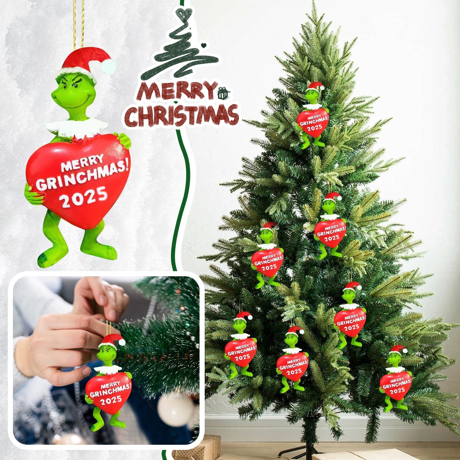 

Рождественские елочные украшения, Рождественские подвесные украшения, Забавные украшения для рождественской елки, Рождественский подарочный орнамент One Size