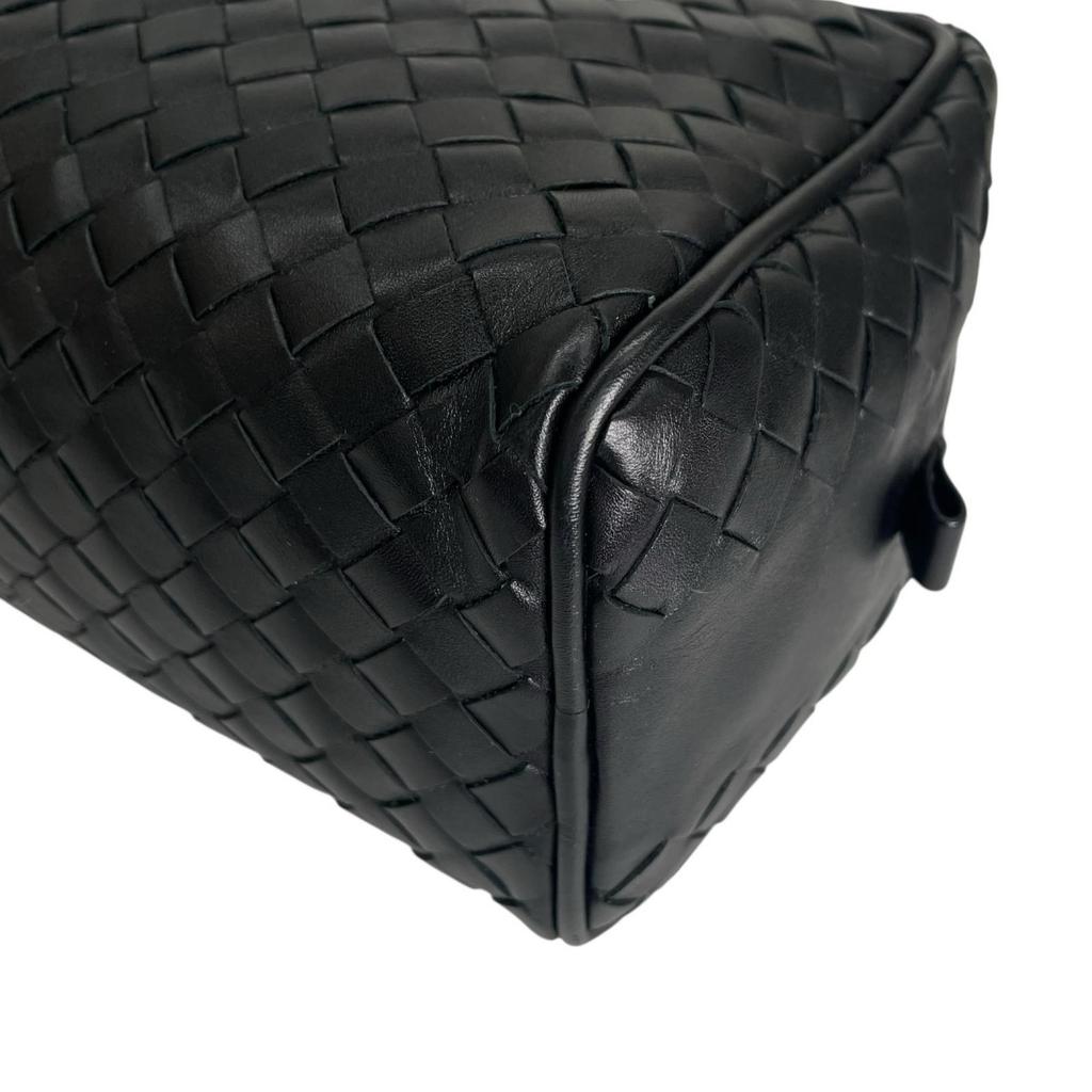 BOTTEGAVENETA INTRECCIATO Clutch bag black mens used