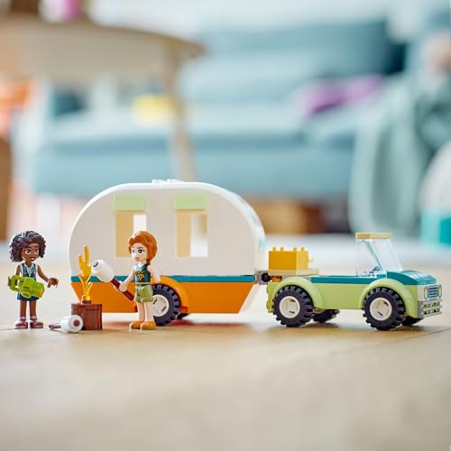 LEGO Friends Holiday Camp 41726 Toy Blocks Gift Vehicle for Girls Ages 4 and Up