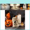 Resin Pumpkin Head Ghost Halloween Scene Decoration Trendy Ornament Desktop Decoration Small Decoration