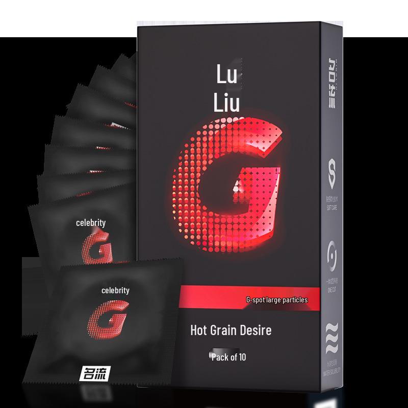 Celebrity Ultra-Thin 002 Gepunktete Kondome 10er-Pack: Ideal für Hotel- und Familienplanungsnutzung