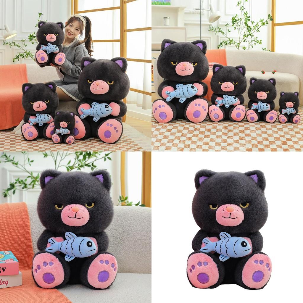 Cute Demon Meow Meow Plush Toy Cat Animal Doll For Kids And Collectors