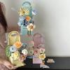 2Pcs Creative Hand-Folded Folded Flower Box Flower Gift Box Romantic Flower Arrangement Box Portable Bouquet Wrapping Box