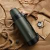 1200/1500ml Outdoor Water Bottle Large Capacity Thermos Bottle Stainless Steel Vacuum Flasks Keep Cold Portable Travel Water Cup