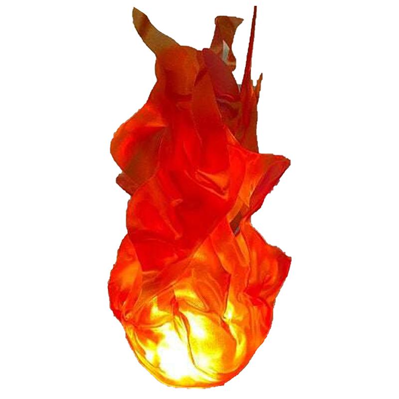 Accessori Decorazioni di Halloween Lampada Palla di Fuoco Galleggiante Simulazione Fiamma di Fuoco Artificiale Luce Atmosfera per Cosplay Gioco di Ruolo LBS