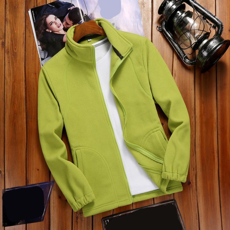 Autumn Winter Women Fleece Zip Up Sweatshirts Long Sleeve Warm Polar Fleece Coat
