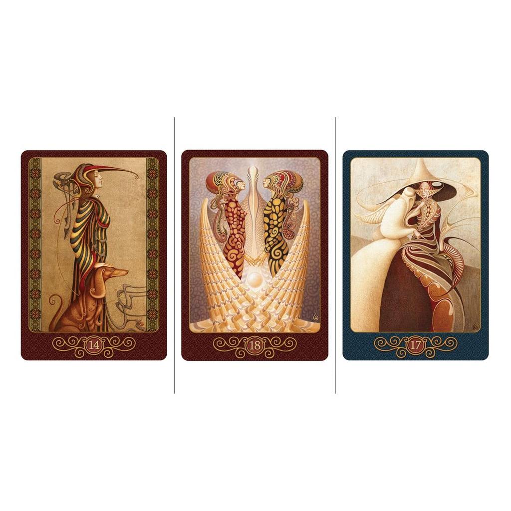 Kancharo Orakelkarten, 41-teiliges Tarotkarten-Set [In Dreams Oracle], Enthält japanische Orakelkartengrundlagen & Beutel (Authentisch)