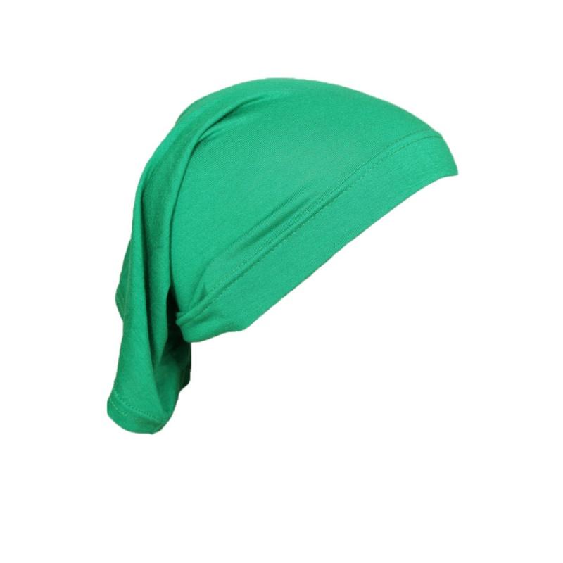 Pure Color Arabic Scarf Small Hat Tube Cap Modal High Elastic Mercerized Cotton Women's