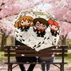 1PC Harry Potter Umbrella-8-Rib Reinforced, Automatic Open, Lightweight & Durable, Cute Fashion Accessory for Outdoor, D2623