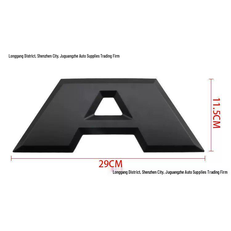 Dodge Ram 1500/2500/3500 Large Rear Tailgate RAM Emblem Sticker