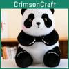 Cute Panda Plush Toywith Pp Cotton Filling Soft Stuffed Animal Kids Doll Gift