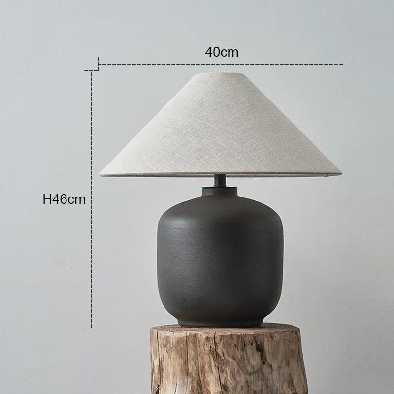 

Напольная лампа в винтажном стиле для гостиной, старинная керамическая напольная лампа в стиле ваби-саби, прикроватная лампа для спальни, угловой диван, гостиная, напольная лампа US Plug