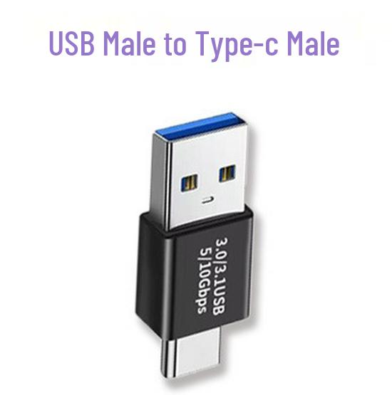 USB Multi-Interface Converter: Male-to-Male/Female/Type-C 3.0 To 3.1, High-Speed
