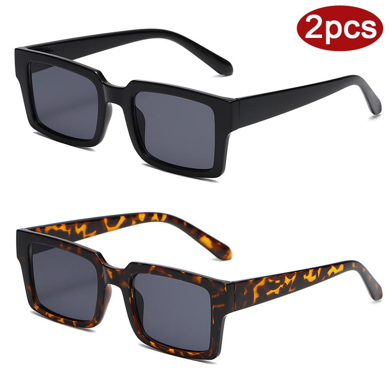 Vintage Round Sunglasses Men New in Fashion Double Bridge Mirror Shades Women Trendy Retro Brand Design Sun Glasses