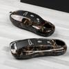 For Porsche Taycan Wood Grain Key Case Paramela Macan718 Cayenne 911 Key Wood Grain