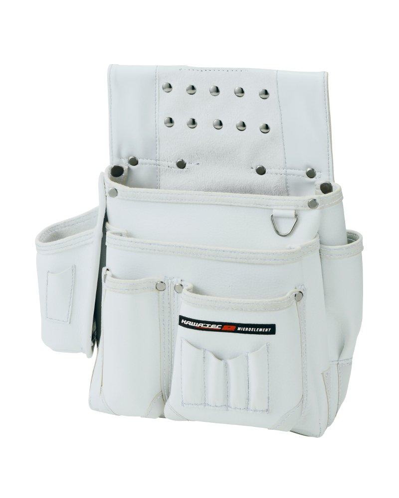 Prostar Temporary Frame Nail Bag with Ink White Holder, Large, KE-802W,