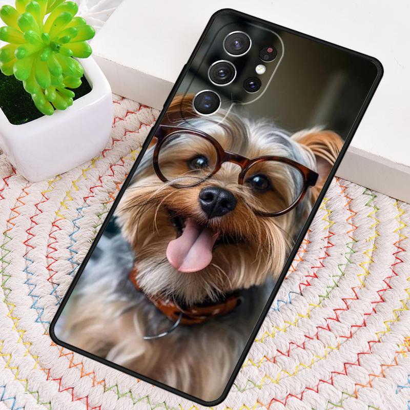 Yorkshire Terrier Hund TPU Handyhülle Für Samsung Galaxy note 10 pro S26 S25 S24 S23 S22 Ultra Plus S21 FE S20 Stoßfeste Hülle