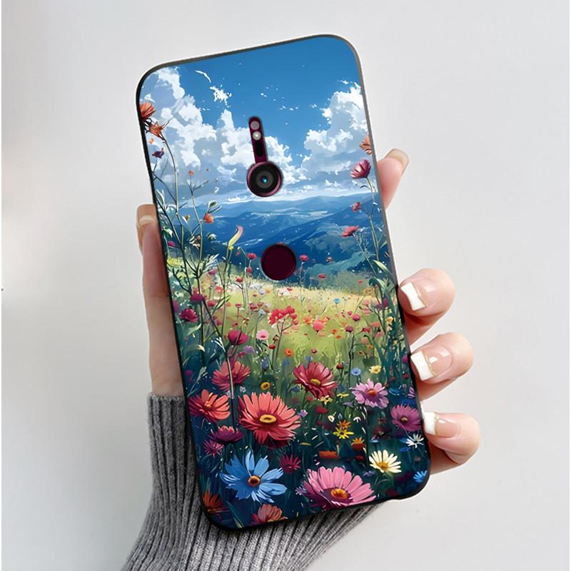 Casing For Sony Xperia XZ3 SO-01L XZ2 SO-03K Phone Case Luxury Fashion Cute Cool Boys Girls Black Matte Soft Silicone Back Cover