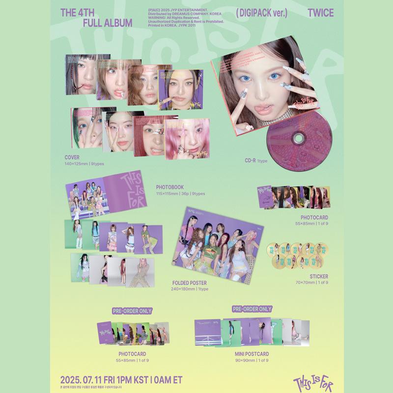 Twice DETTE ER FOR (DIGIPACK ver.)