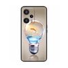 Black Silicone Case For Xiaomi Poco F5 Case For Poco F5 Pro Printed Phone Cover for Xiaomi Poco F5 5G PocoF5 Shockproof Shell