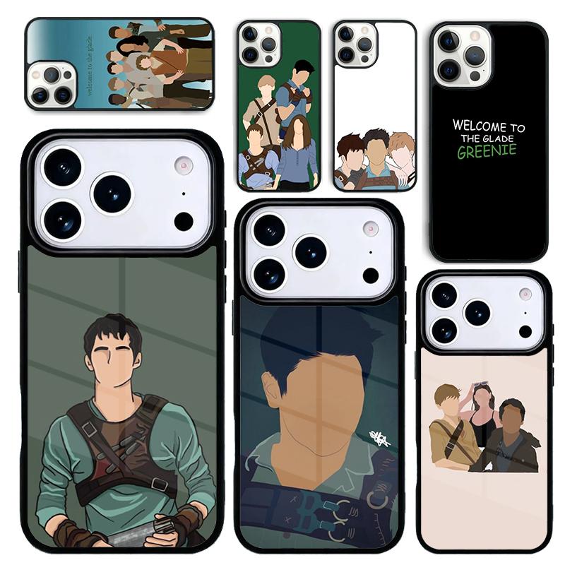 Capa Case for iPhone 17 Air 16 Pro Max 15 Plus 11 13 Mini 14 12 Back Phone Cover Maze Runner
