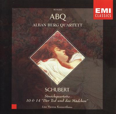 CD ALBAN BERG QT; FRANZ SCHUBERT - String Quartets 14 & 10 724355647023 EMI Classics 1997 Holland Classical Used