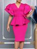 New Fashion Elegant Lace Bodycon Evening Party Gown Dress